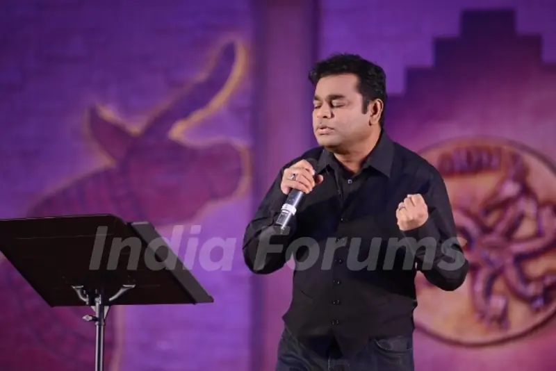A R Rahman performs at Mohenjo Daro Event!