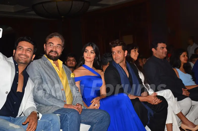 Sharad Kelkar, Kabir Bedi, Hrithik Roshan, Pooja Hegde at Introducing 'Chaani' Event of Mohenjo Daro