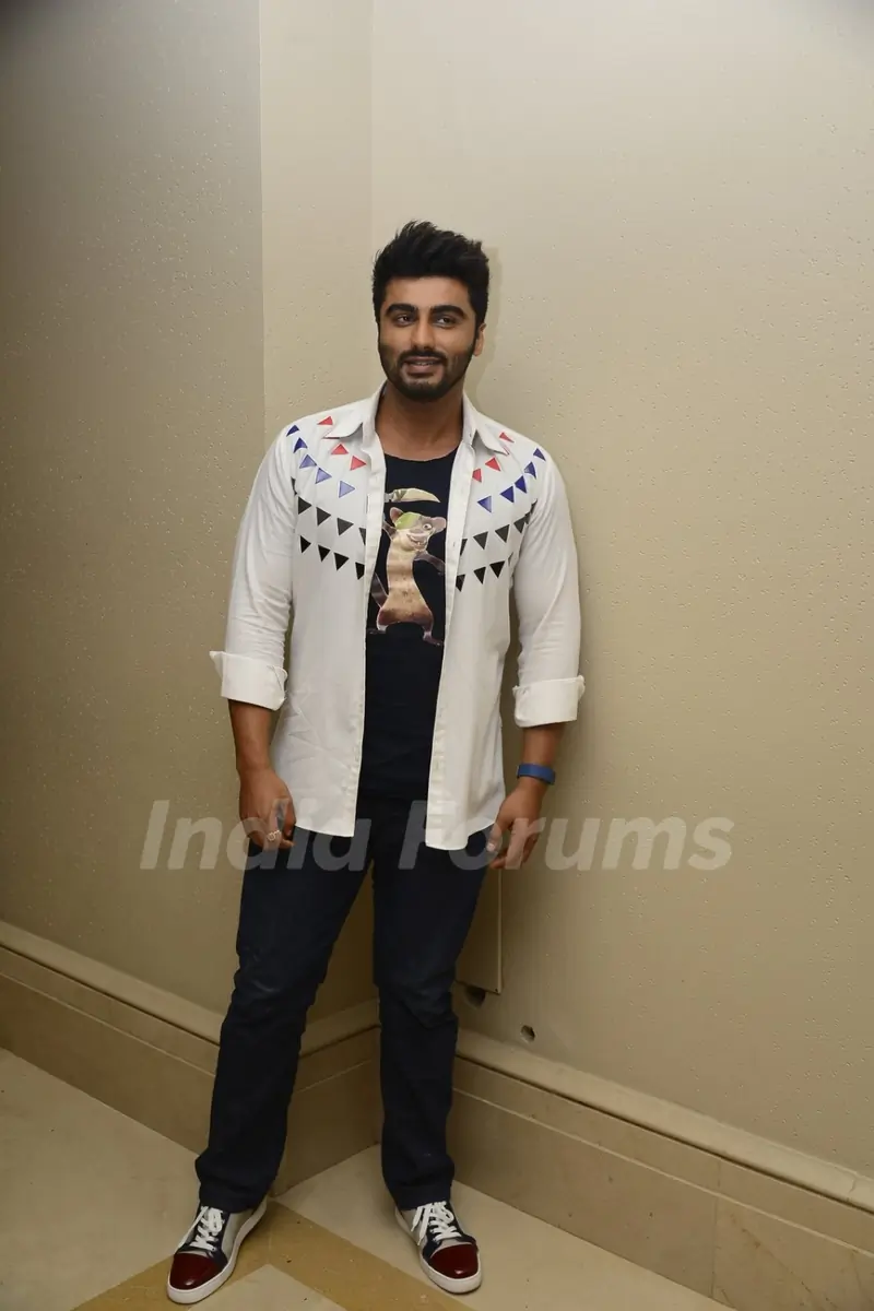 Arjun Kapoor promotes 'Ice Age'