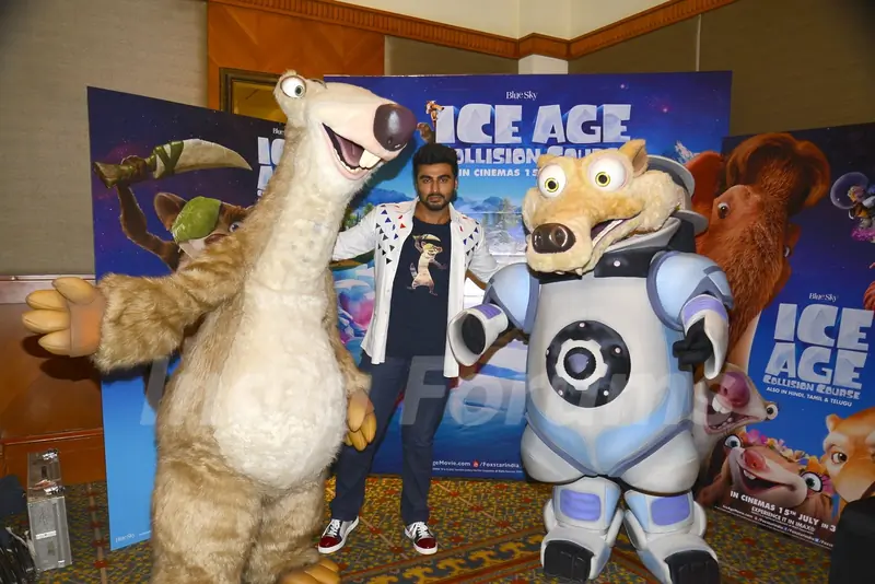 Arjun Kapoor promotes 'Ice Age'