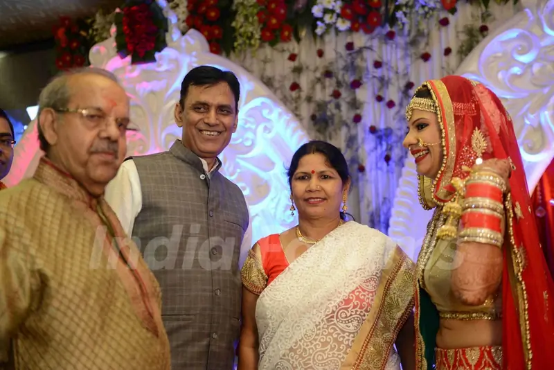 Sambhavna Seth at her Marriage Ceremony