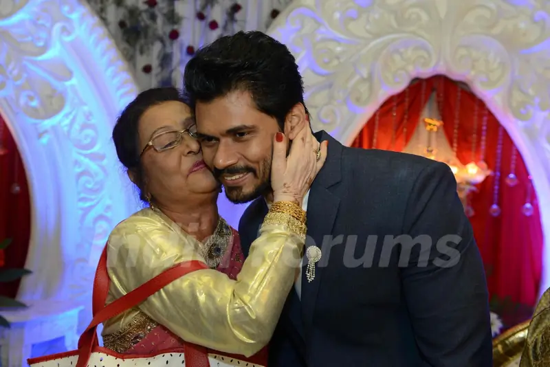 Fiance Avinash Dwivedi at Sambhavna Seth's  Marriage Ceremony