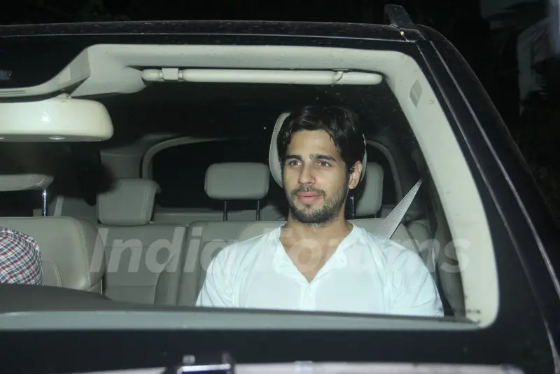 Sidharth Malhotra at Katrina Kaif's Birthday Bash