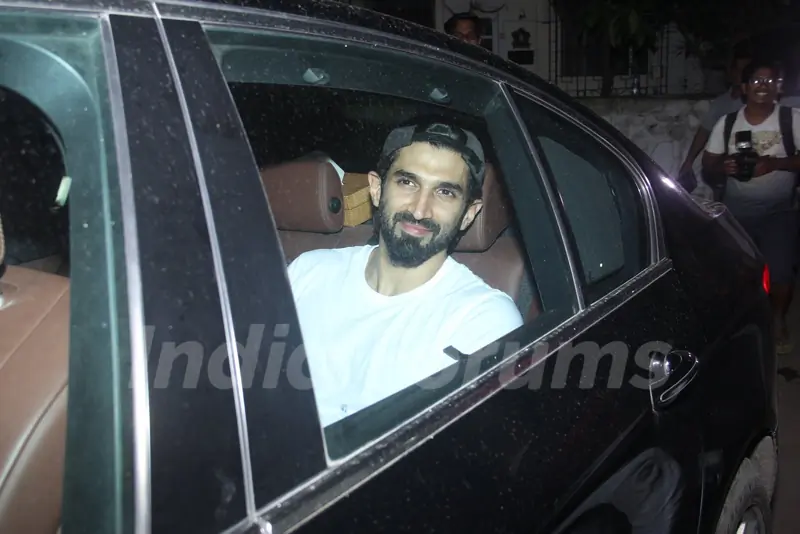 Aditya Roy Kapur at Katrina Kaif's Birthday Bash