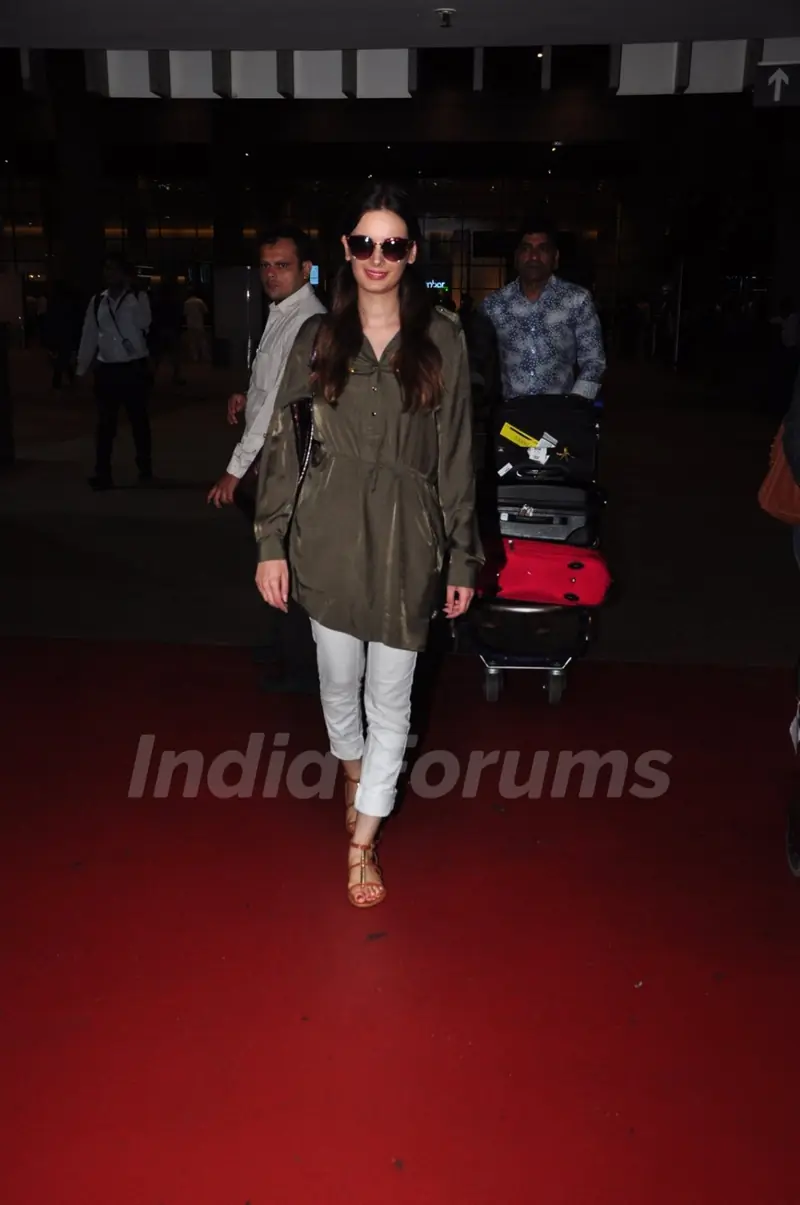 Evelyn Sharma snapped at airport