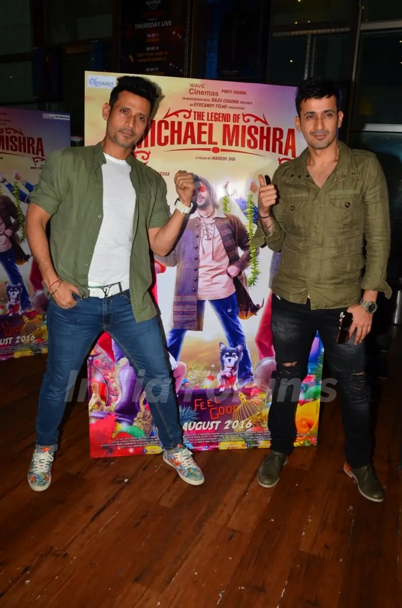Manmeet Singh and Harmeet Singh at Music Launch of The legend of Michael Mishra