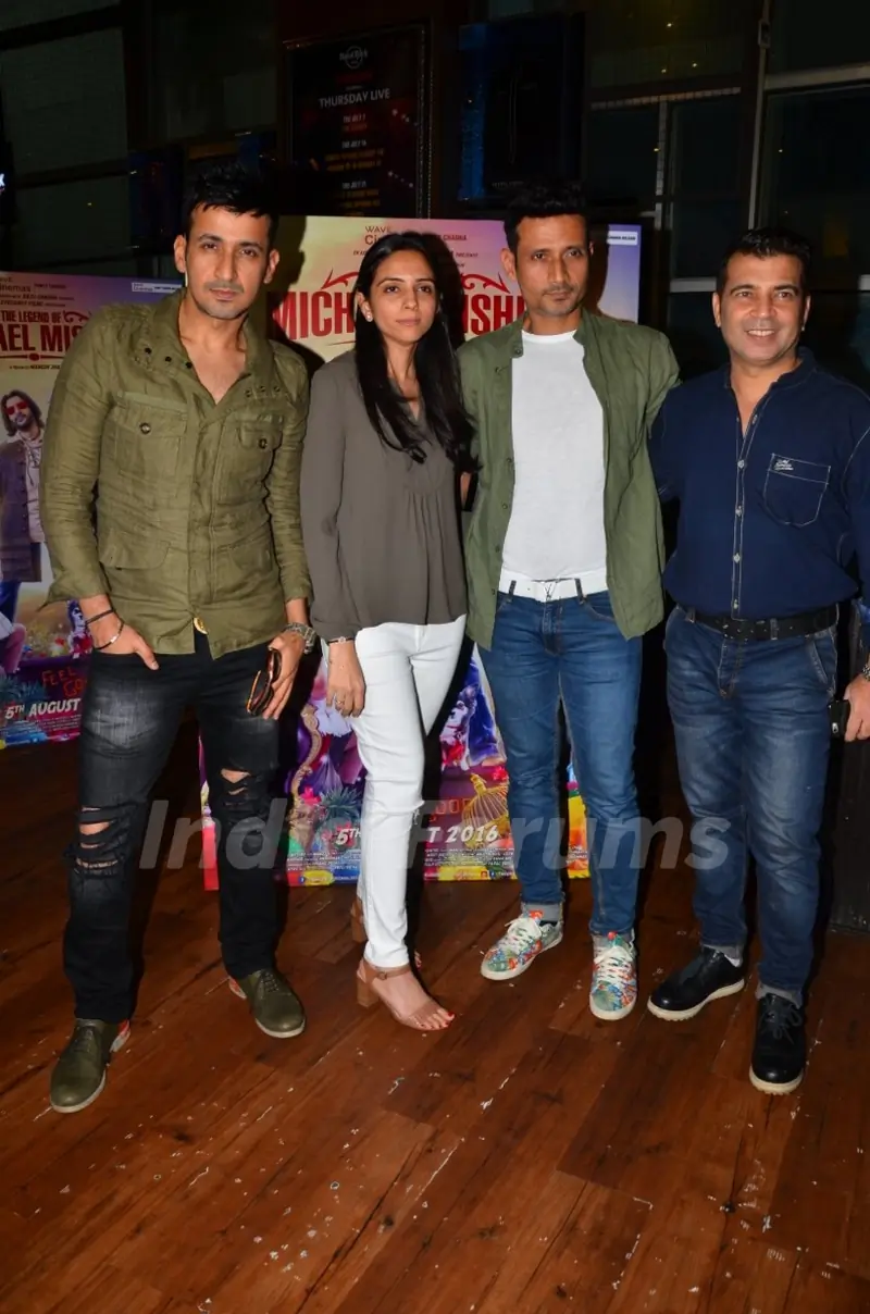 Manmeet Singh and Harmeet Singh at Music Launch of The legend of Michael Mishra