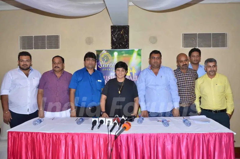 Press Meeet with Falguni Pathak at Ambassador Hotel