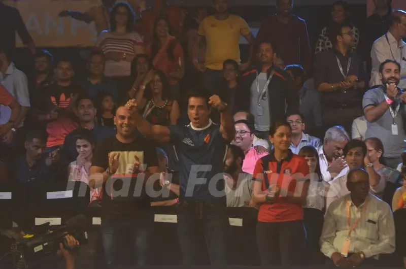 Sonu Sood at Pro Kabaddi Match