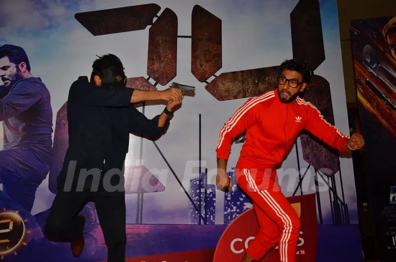 Action time! Ranveer Singh and Anil Kapoor at Special Screening of film '24 Season 2'