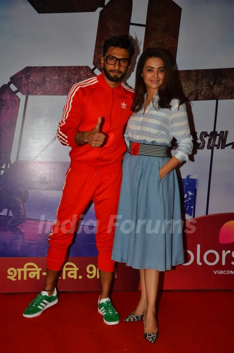 Ranveer Singh and Surveen Chawla at Special Screening of film '24 Season 2'