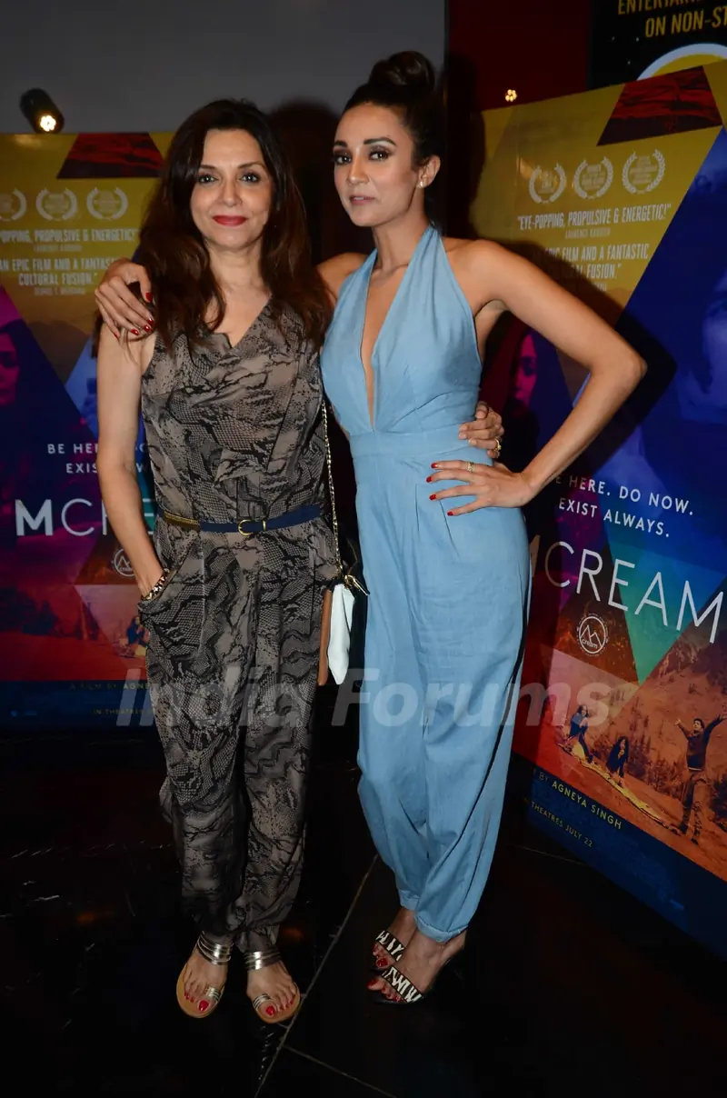 Ira Dubey and Lilette Dubey at Premiere of film 'M Cream'