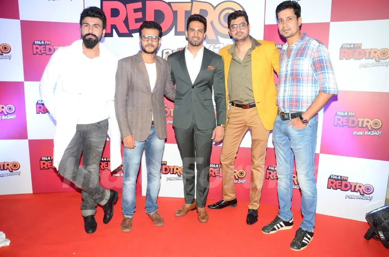 Arya Babbar, Upen Patel and Sumeet Vyas at Launch of Red FM's new channel 'RedTro 106.4 FM'