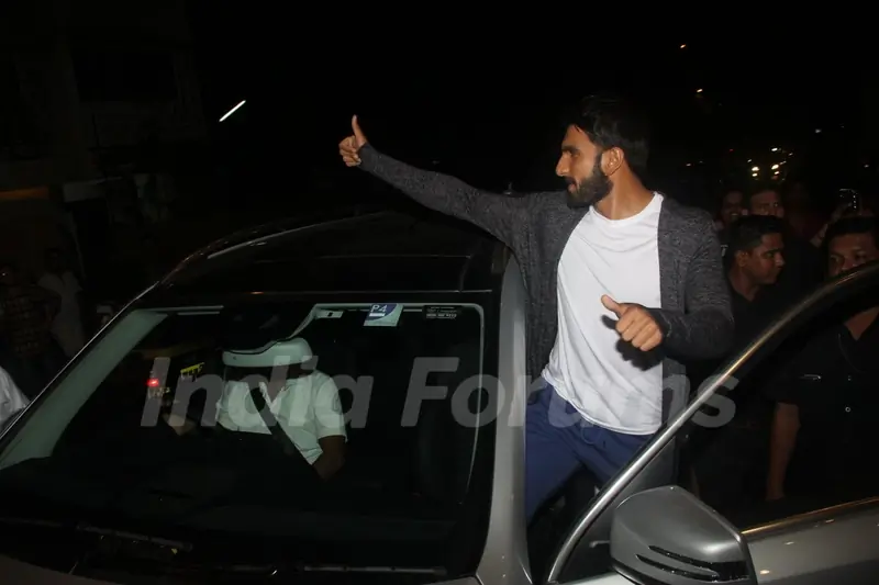 Ranveer Singh at Jitesh Pillai's Bday Bash!