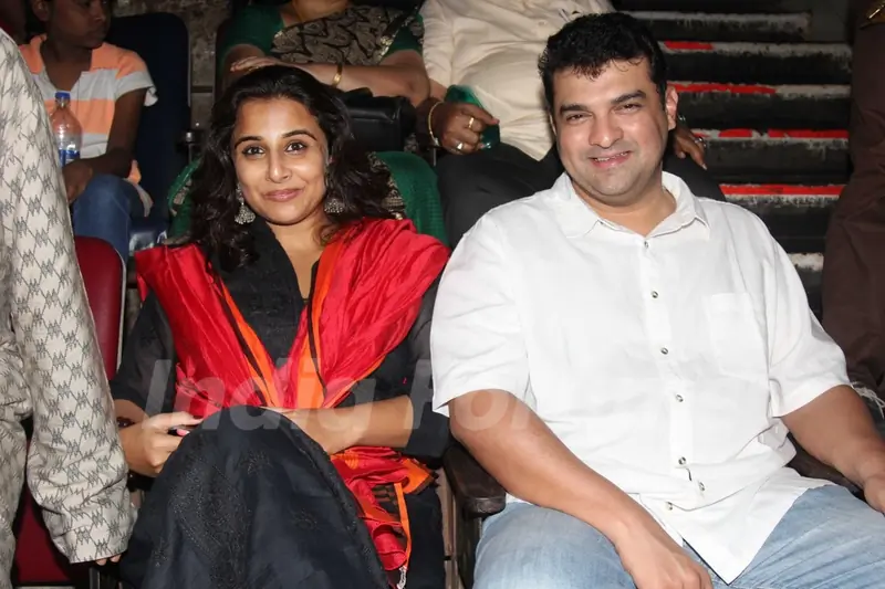 Siddharth Roy Kapur and Vidya Balan at Screening of movie 'Kabali'