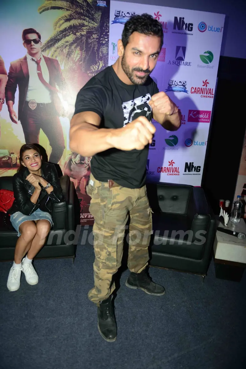 John Abraham Promotes 'Dishoom'
