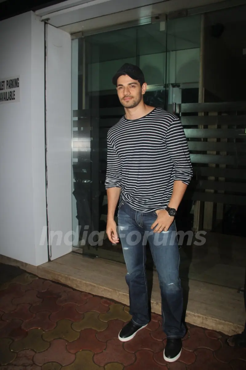 Suraj Pancholi snapped in the city