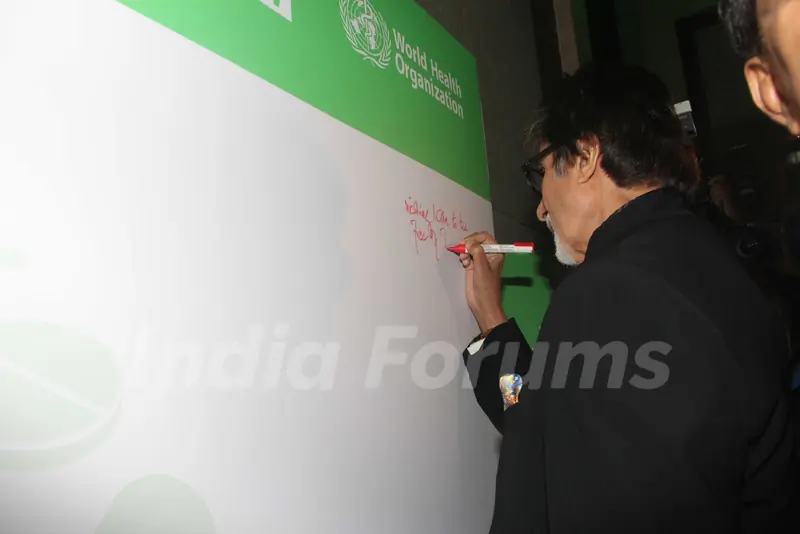 Big B at World Hepatitis Day event