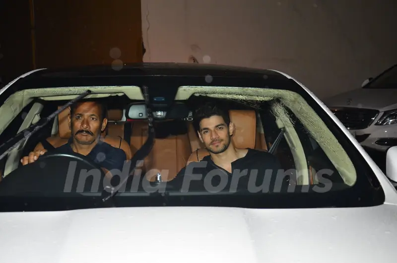 Suraj Pancholi at Special screening of the film 'Dishoom'