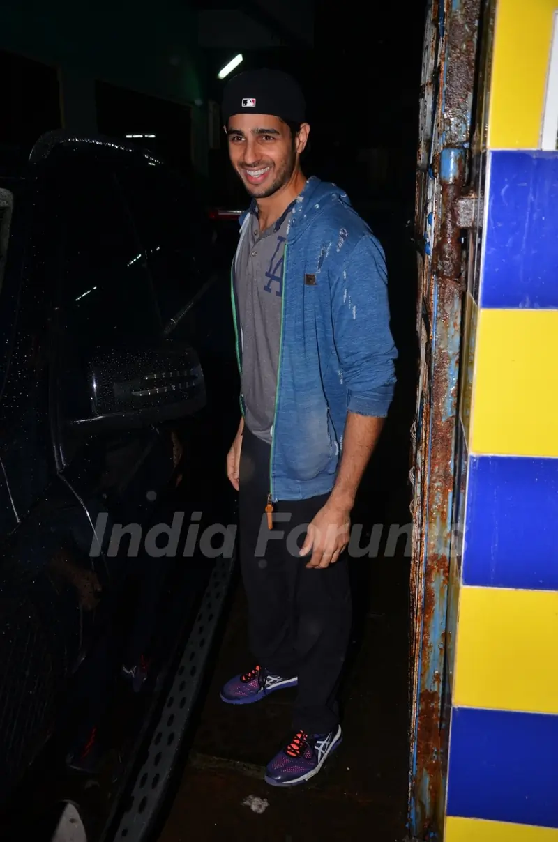 Sidharth and Alia snapped together!