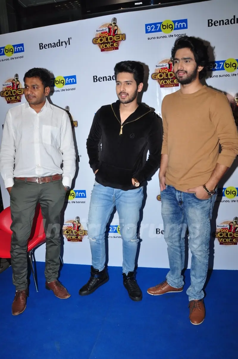 Armaan Malik and Amaal Malik at Big FM Studio