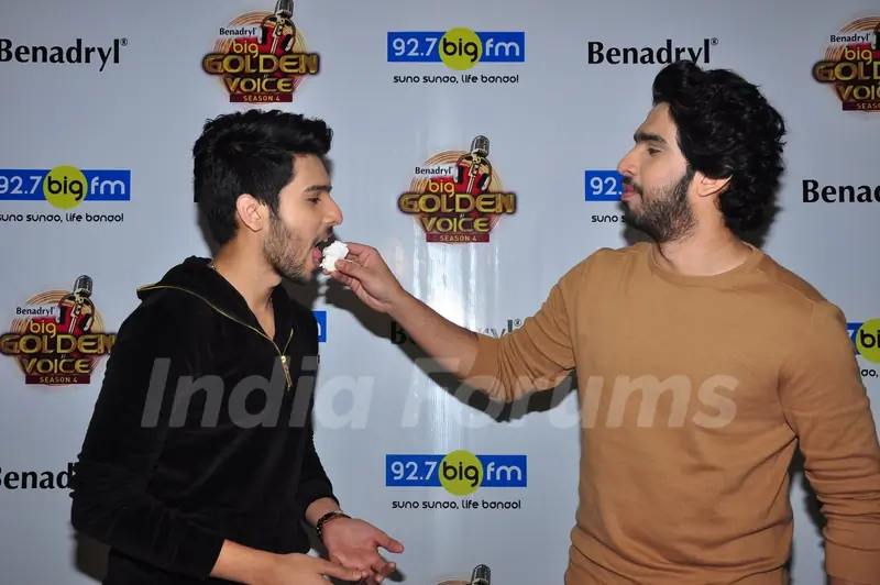 Armaan Malik and Amaal Malik at Big FM Studio