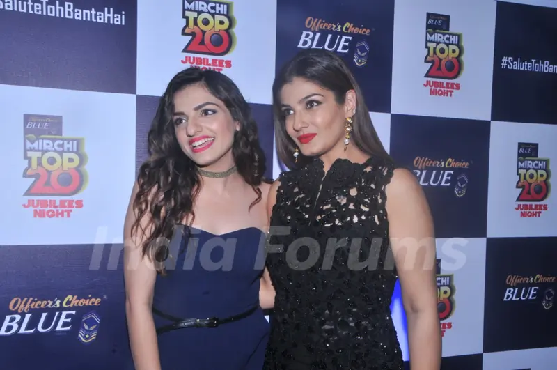 Raveena Tandon at Mirchi Jubilee Nights