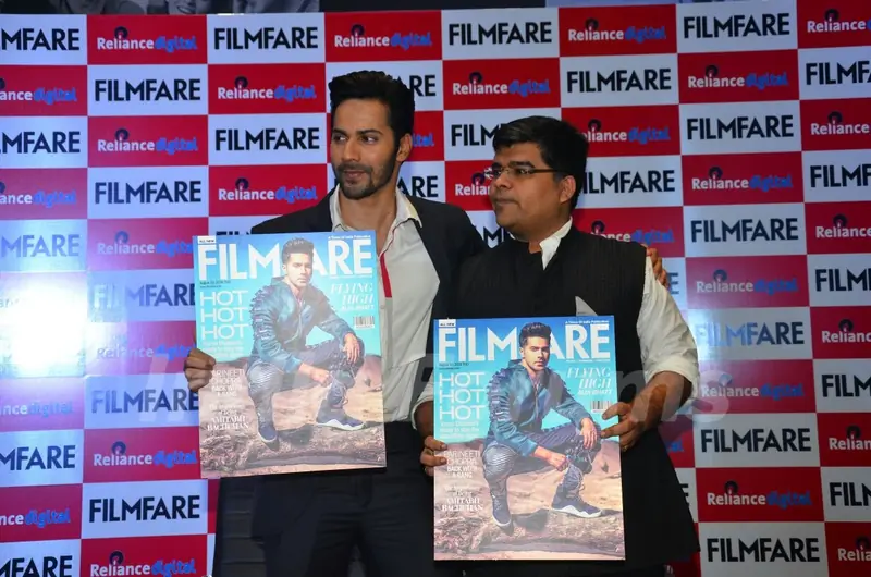 Varun Dhawan launches Filmfare cover