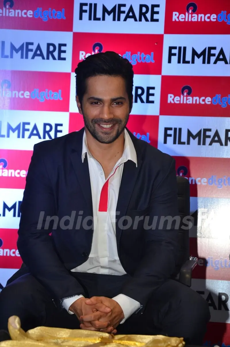 Varun Dhawan launches Filmfare cover