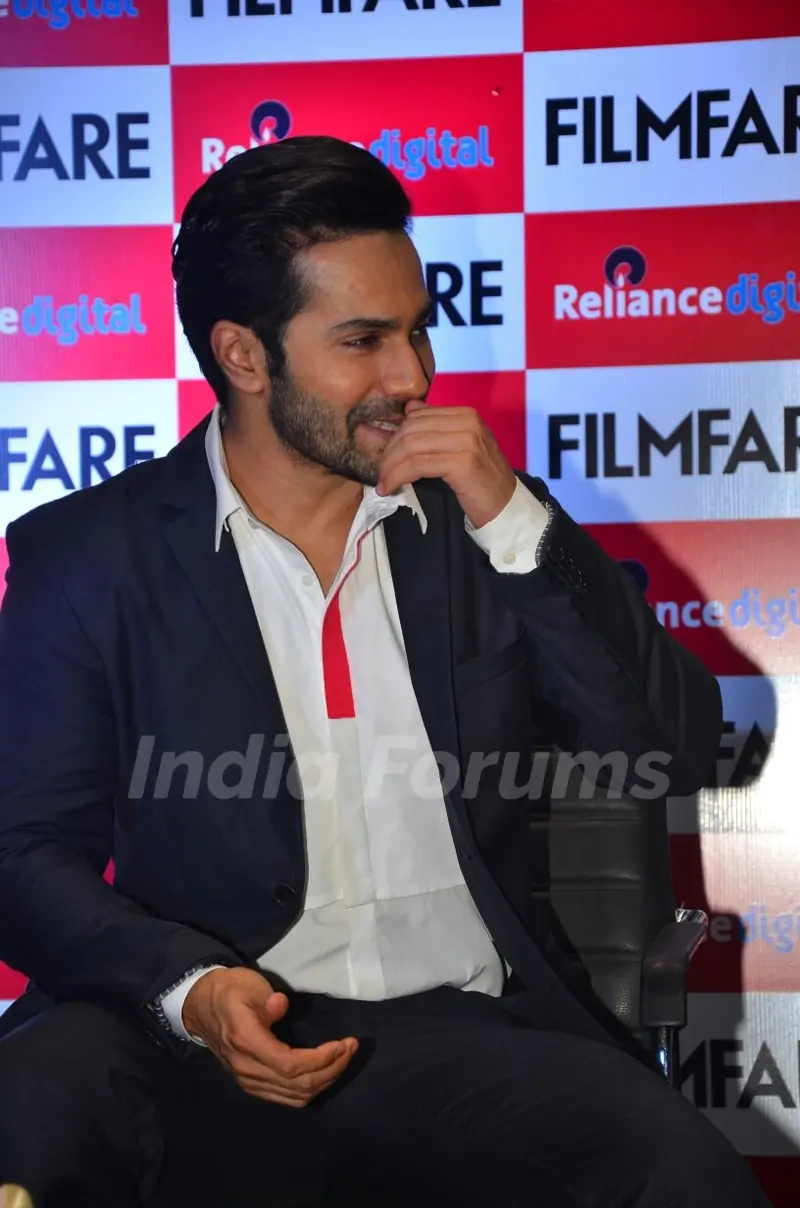 Varun Dhawan launches Filmfare cover