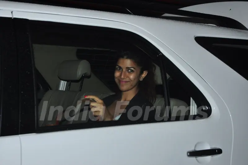 Nimrat Kaur snapped at airport