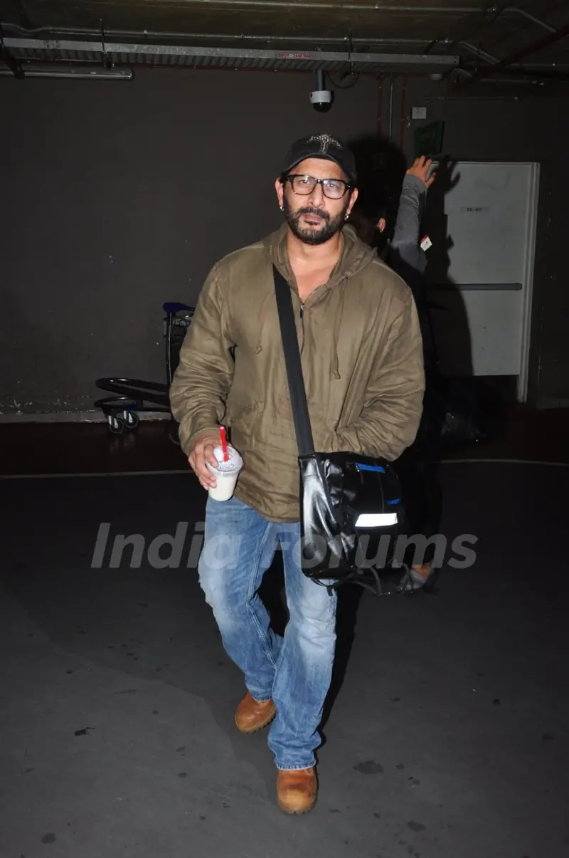 Arshad Warsi snapped at airport