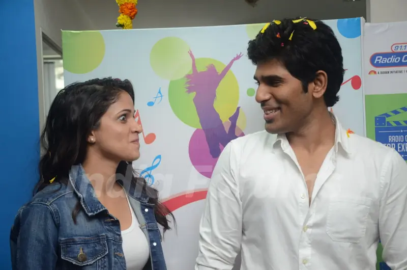 Allu Sirish and Lavanya Tripati Promotes tollywood movie 'Srirasthu Subhamasthu' at Radio City