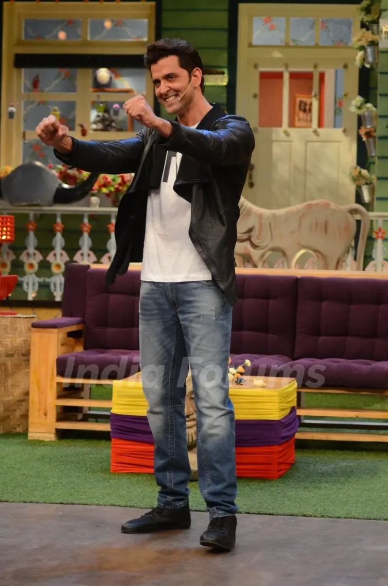 Hrithik Roshan Promotes 'Mohenjo Daro' on sets of The Kapil Sharma Show