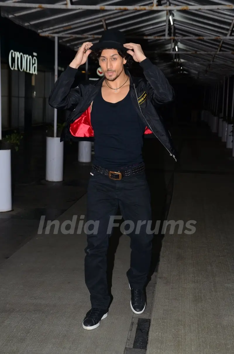 Tiger Shroff at Song launch of 'A Flying Jatt'
