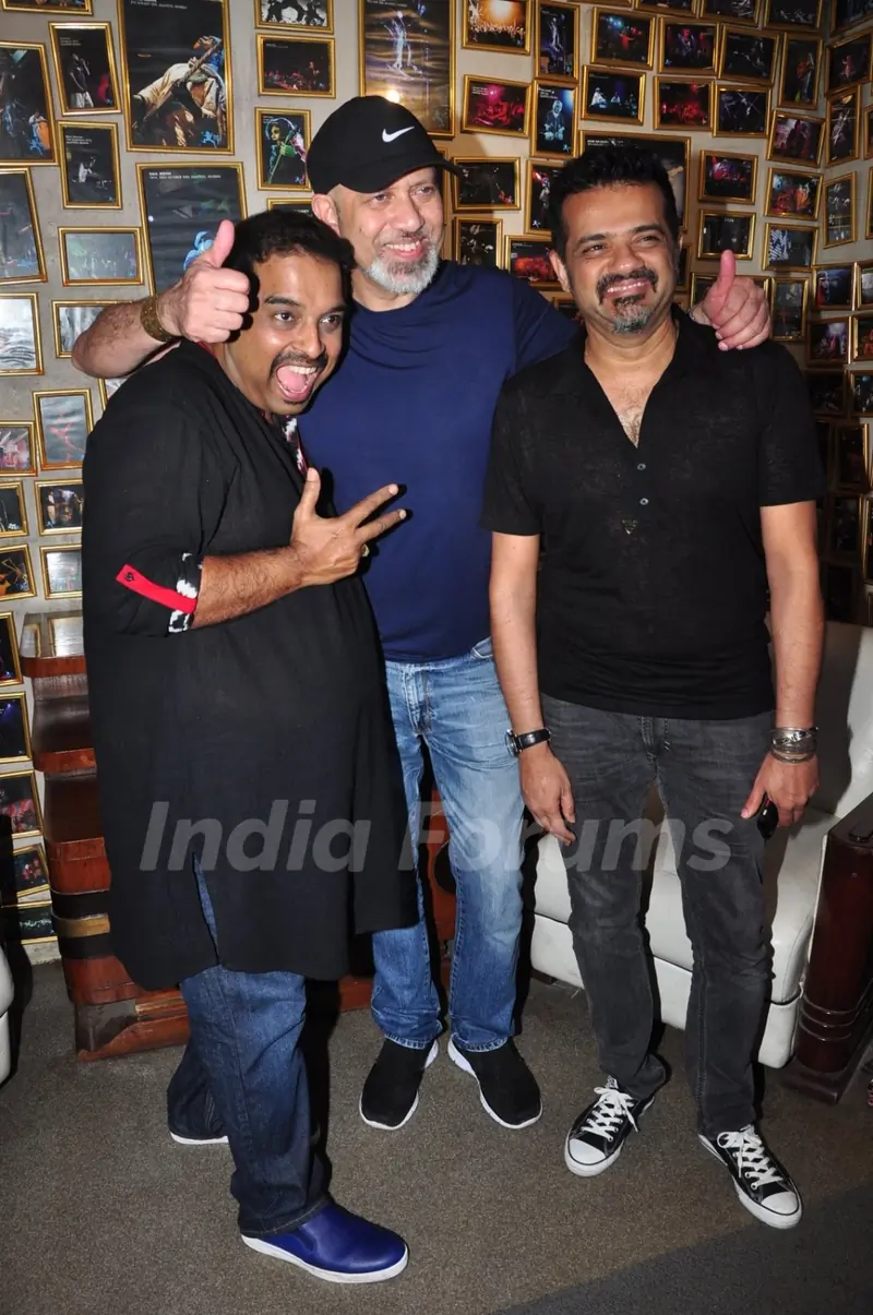 Sanjay Divecha album launch with Ehsaan Noorani, Shankar Mahadevan and Loy Mendosa