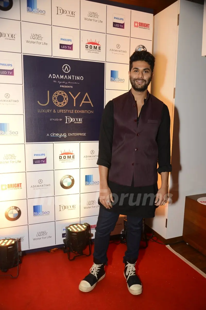 Kunal Rawal at Joya Exhibition announcement