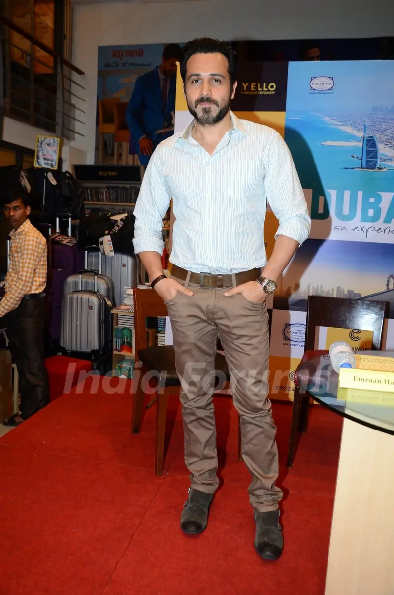Emraan Hashmi at Dubai book launch