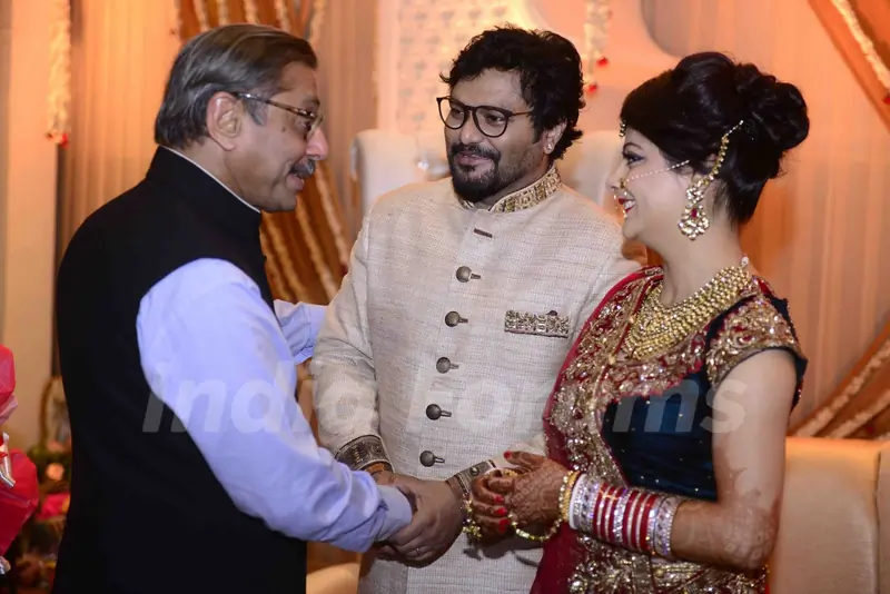 Guest at Babul Supriyo's wedding
