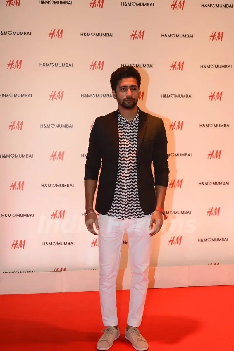 Sunny Kaushal at Launch of Hennes and Mauritz store in Mumbai