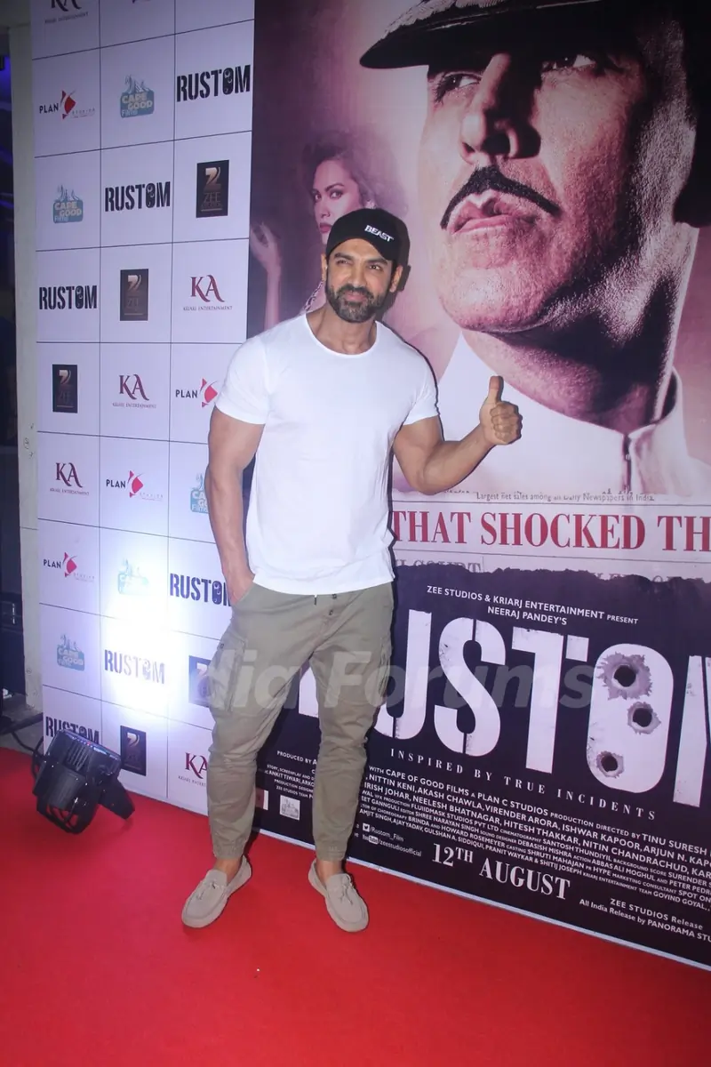 John Abraham at Special Screening of 'Rustom' at Yashraj Studios