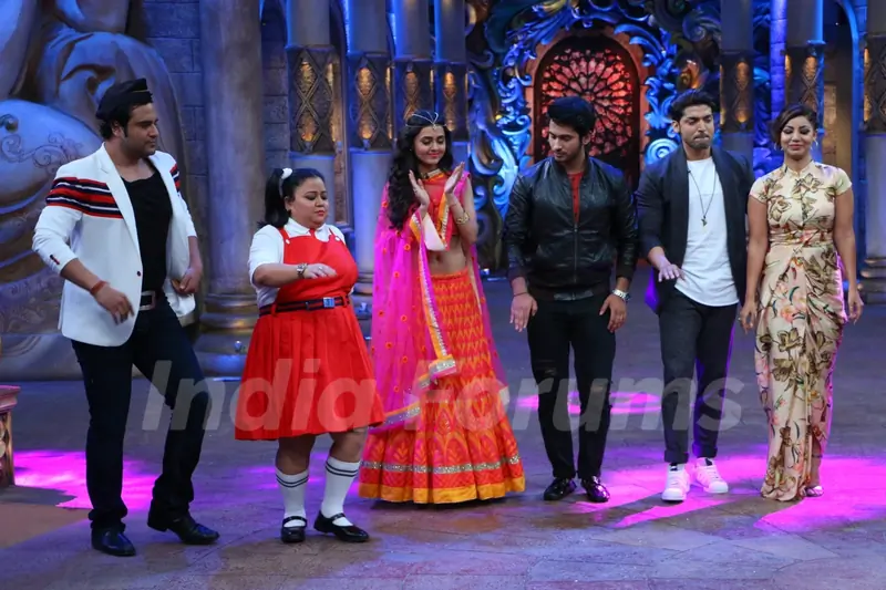 Colors TV Shoots for a 'Couple Special' Episode at 'Comedy Nights Bachao'