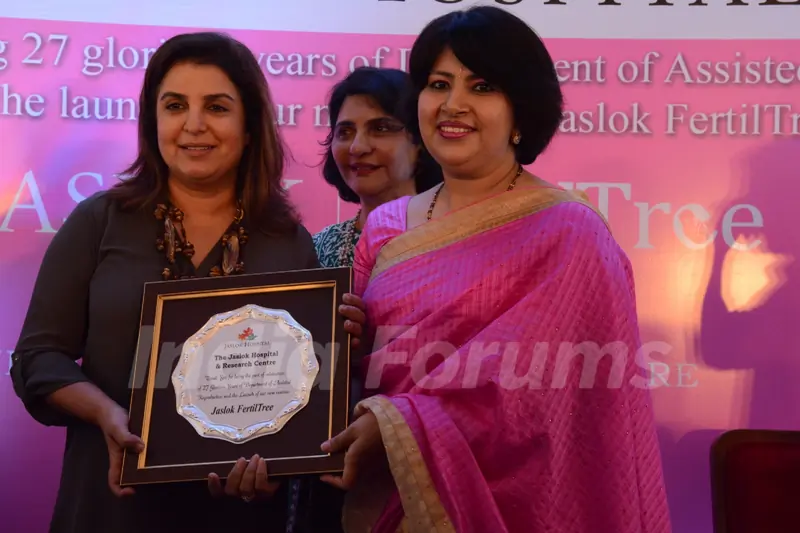 Farah Khan at Jaslok Fertil Tree Launch Event