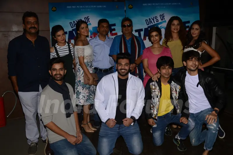 Subhash Ghai, Rashmi Sharma along with cast at Trailer launch of 'Days of Tafree'
