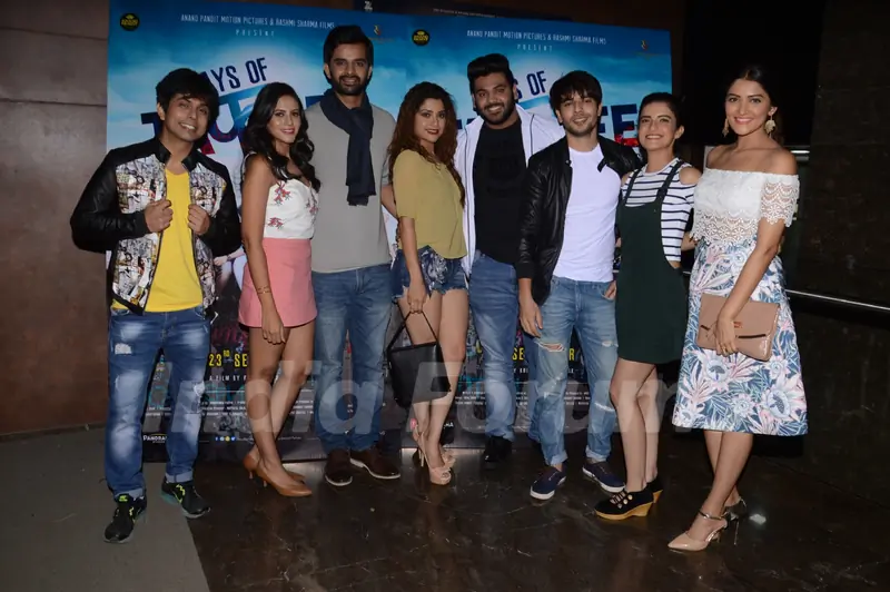 Cast at Trailer launch of 'Days of Tafree'