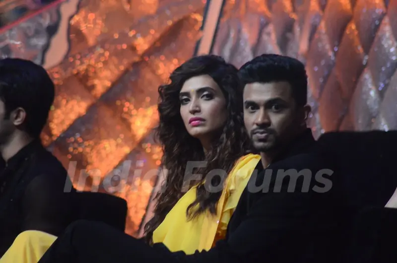 Karishma Tanna on sets of 'Jhalak Dikhlaa Jaa'