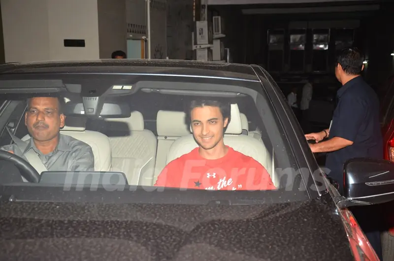 Salman Khan Snapped with Family