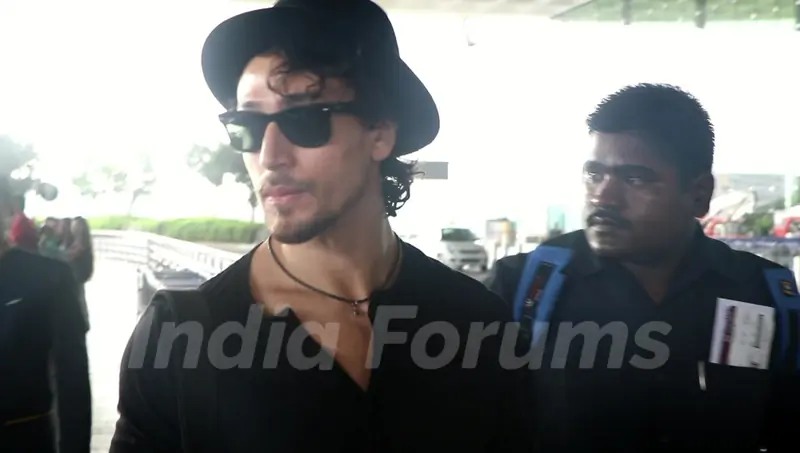 Tiger Shroff snapped at Airport