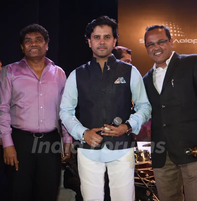Johny Lever and Javed Ali at 'The Versatile - Javed Ali' Music Concert for Cause