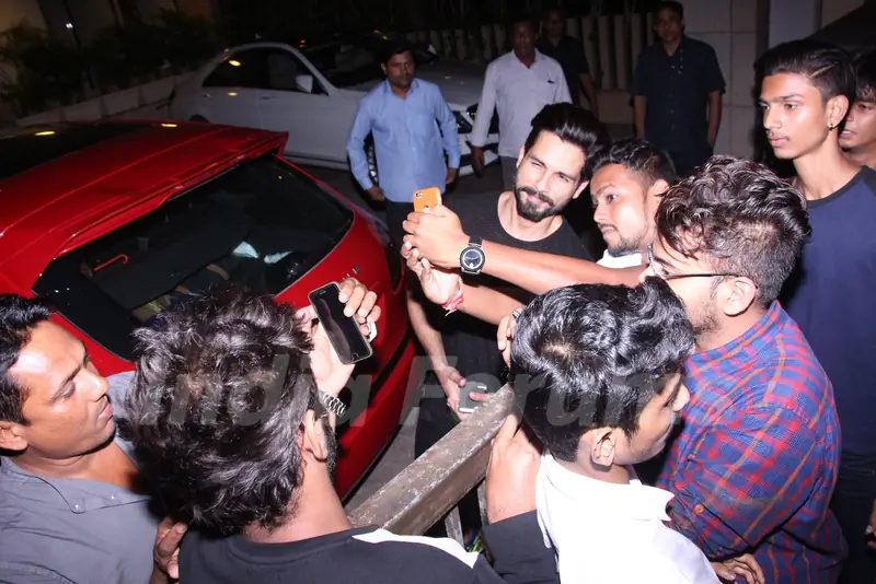 Shahid Kapoor Snapped Post Workout